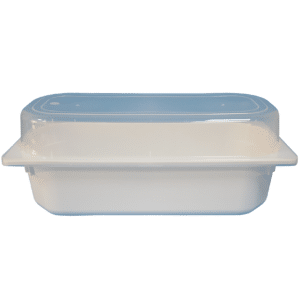 DKF3000: 100 oz Plastic Ice Cream Pan with Lid 24