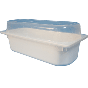 DKF3000: 100 oz Plastic Ice Cream Pan with Lid 25