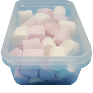 DKK1010: 32 oz Clear Square Plastic Container with Lid 8