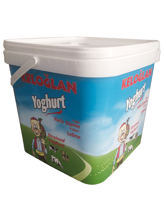 5 Gallon Square Bucket with Lid - Divan Packaging