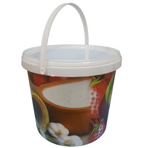 3 gallon bucket with handle plastic