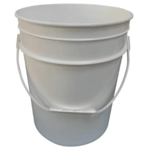 round plastic bucket