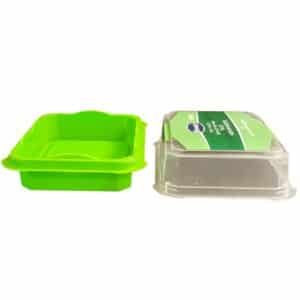 DX400: 15 oz Cheese Tray with Clear Lid 19