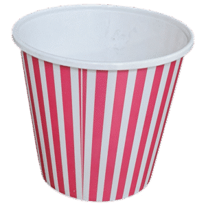DYF2500: 85oz Plastic PopCorn Bucket with Lid 8