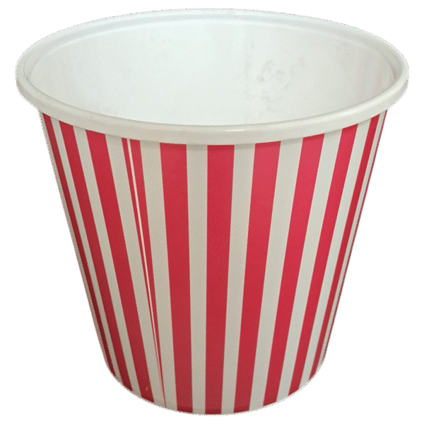 DYF2500: 85oz Plastic PopCorn Bucket with Lid