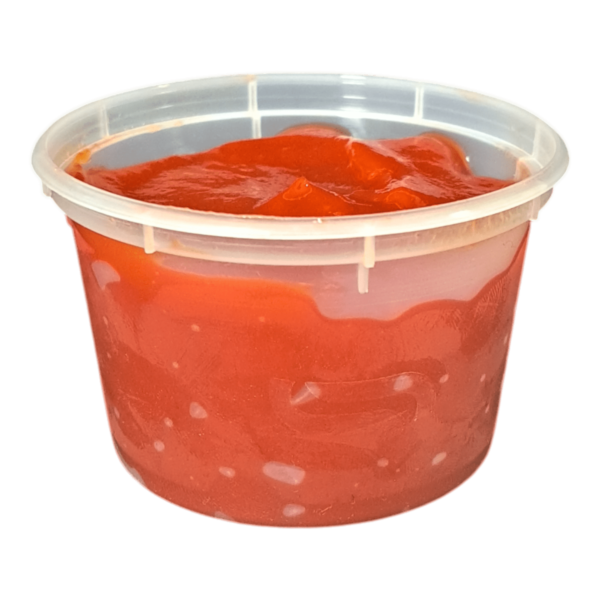 DYF121: Plastic 4 oz Reusable Sauce Container 2