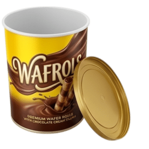 DYF534: Quality PP IML 16 oz Tub & Lid (Wafer Rolls Packaging) 3