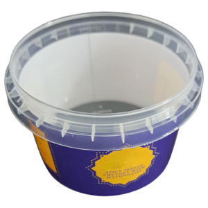 DYK250: 8 oz Clear Round Cup with Lid 5