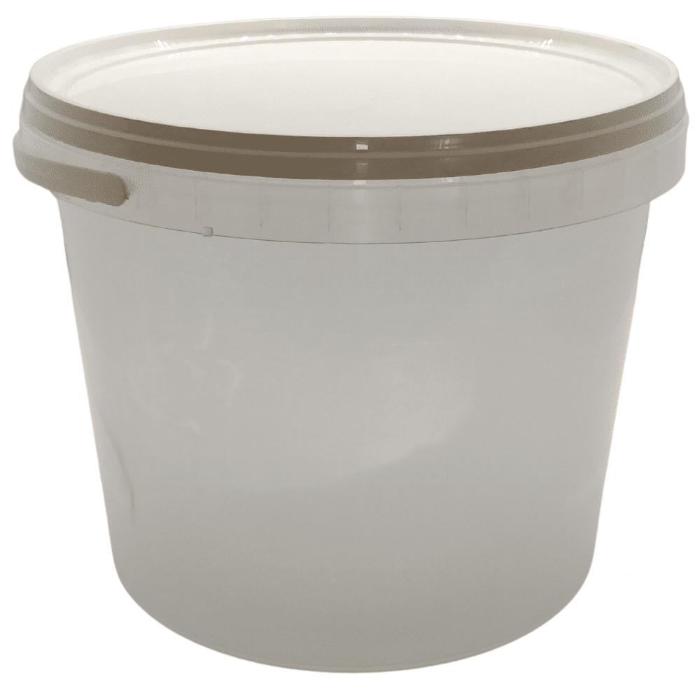 85 Oz Clear Bucket with Lid - Divan Packaging