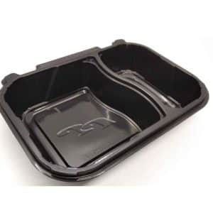 2 Compartment Food Containers Wholesale - Divan Packaging