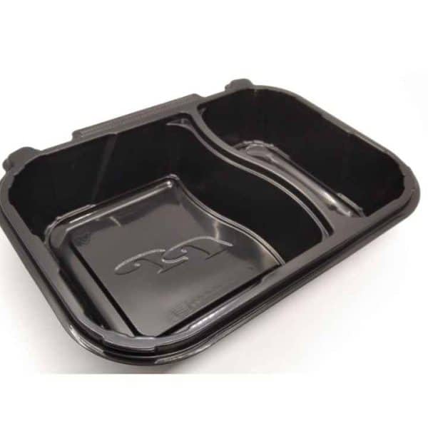 2 compartment food containers bulk
