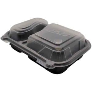 2 compartment food containers wholesale