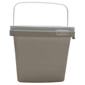 4 Gallon Food Grade Square Bucket with Lid - Divan Packaging