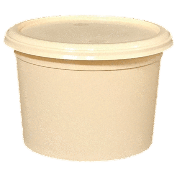 DYF545: 16 oz Round Plastic Tub with Lid