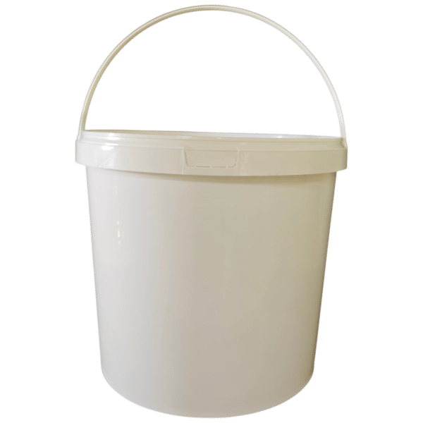 DYK12500 - 12.5L / 3 Gallon UV Additive PP Plastic Bucket with Lid | Food Grade Industrial Storage Container