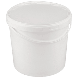 DYK12.5L / 3 Gallon UV Resistant Plastic Bucket with Lid | Food Grade PP Industrial Storage Container