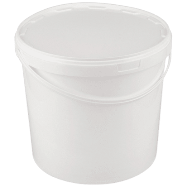 DYK12.5L / 3 Gallon UV Resistant Plastic Bucket with Lid | Food Grade PP Industrial Storage Container