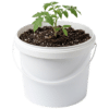 DYK12500 - 12.5L / 3 Gallon UV Additive PP Plastic Bucket with Lid | Food Grade Industrial Storage Container