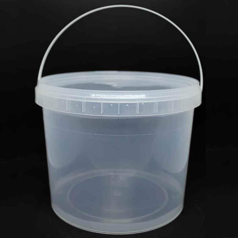 Clear 5 Gallon Bucket with Lid Divan Packaging