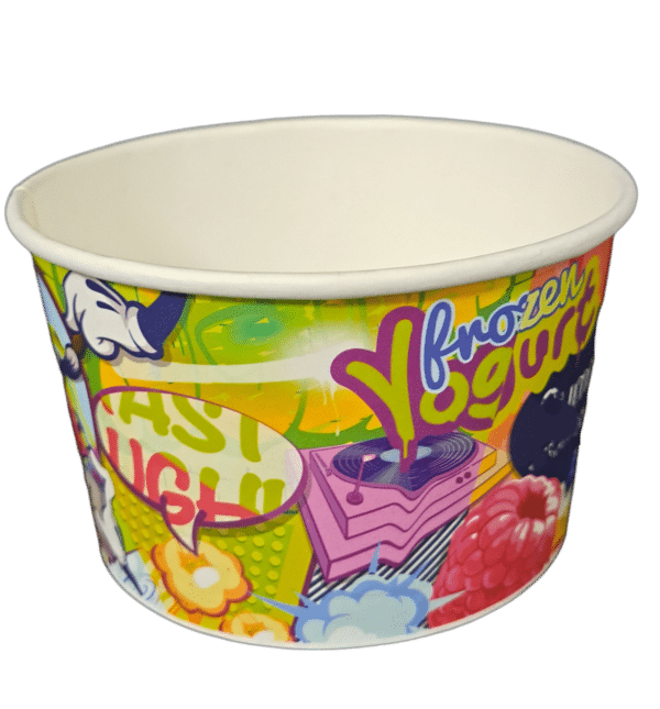 DPAP470: 470ml 16oz Paper Soup Bowl with Lid 1