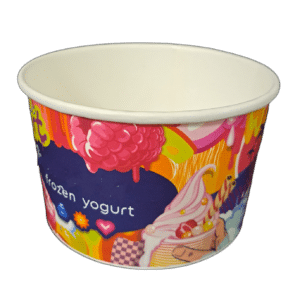 DPAP470: 470ml 16oz Paper Soup Bowl with Lid 6