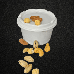 DYF202: 6 oz Round Packaging Container with Lid 12