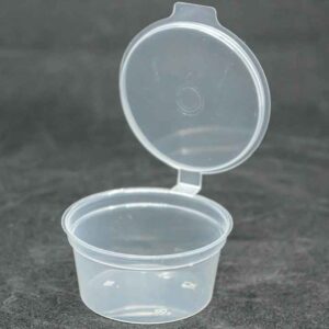 plastic sauce containers