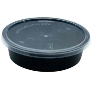 8 oz plastic containers with lids wholesale