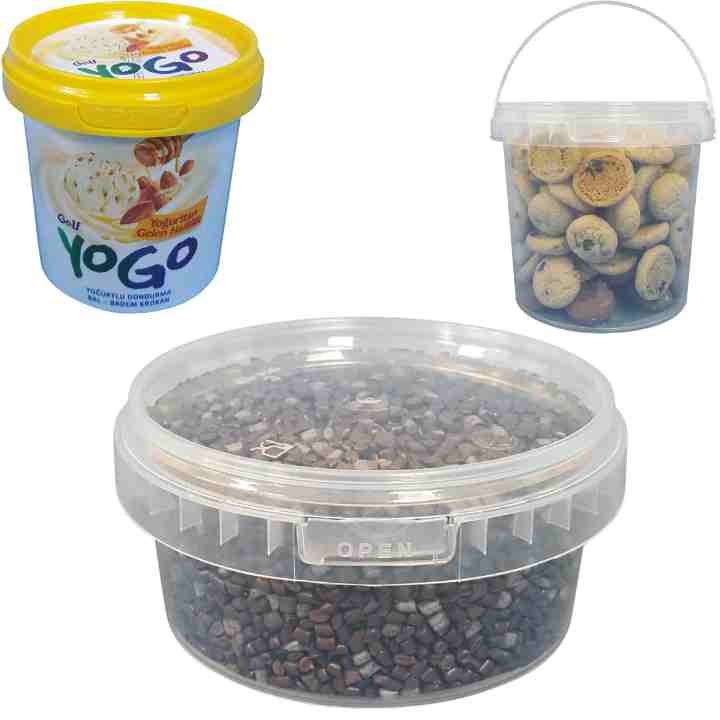 Round Plastic Containers Wholesale & Bulk Sale