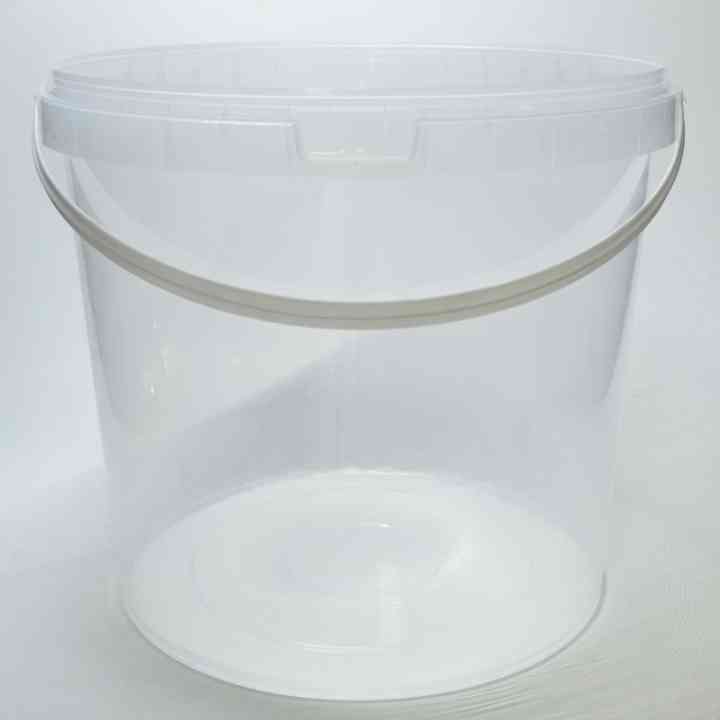 Clear Buckets with Lids Divan Packaging