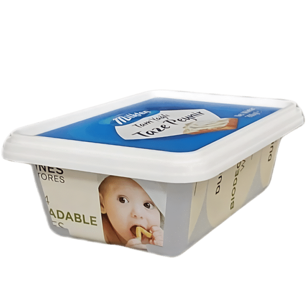 DKF230: 8 oz Heat Sealing Plastic Container with Lid