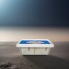DKF230: 8 oz Heat Sealing Plastic Container with Lid