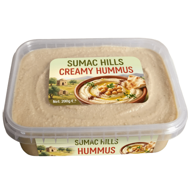 D280: 8 oz Custom Hummus Packaging 6 D280: 8 oz Custom Hummus Packaging