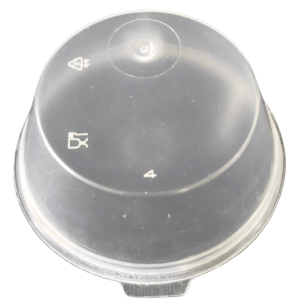 DYF063: 2 oz Hinged Lid Sauce Container 2