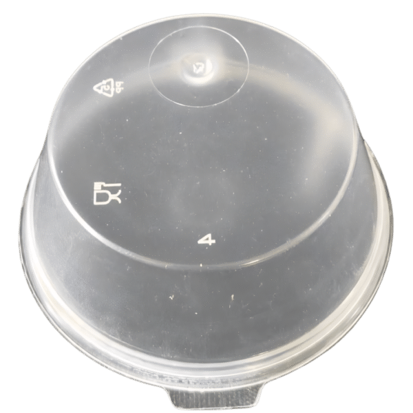 DYF063: 2 oz Hinged Lid Sauce Container