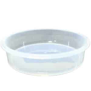 DYF-1010: 32 oz Round Plastic Container with Lid 9