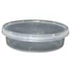 DYF1010: 32 oz Round Plastic Container with Lid