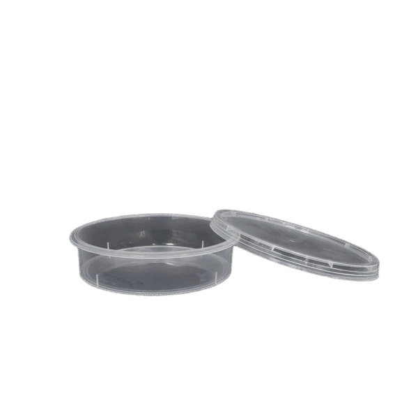 DYF1010: 32 oz Round Plastic Container with Lid