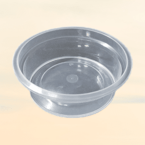 DYF165: 165ml Round Hummus and Dip Container with Foil Seal 6