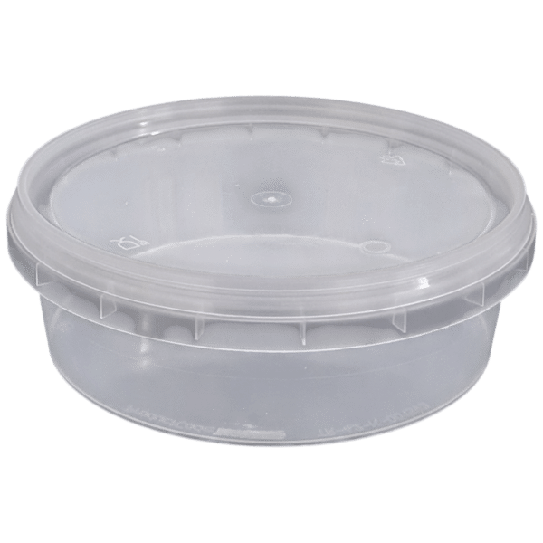 DYK580: 20oz Round Yogurt and Cream Cheese Container