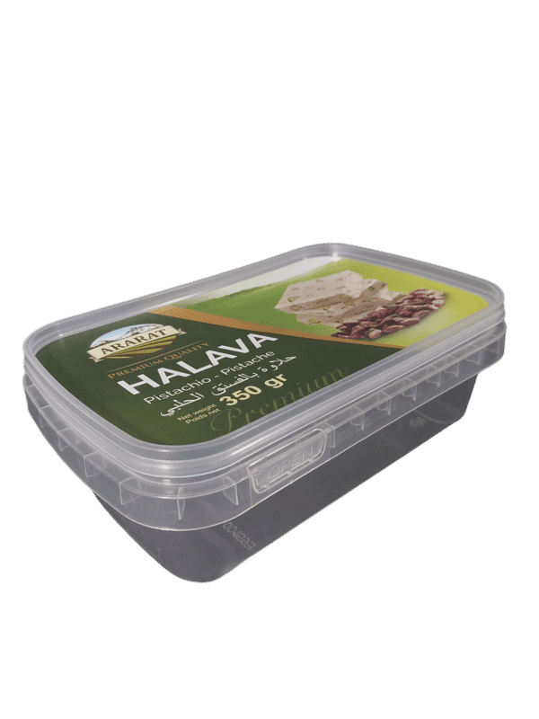 DKK475: 475ml Rectangular Plastic Bowl Halva Packaging 2