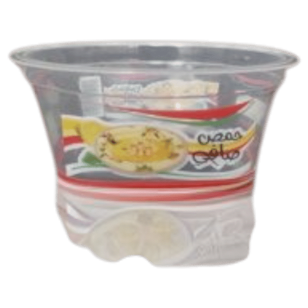 DÖF260: 260ml Hummus and Paste Container with Foil Seal