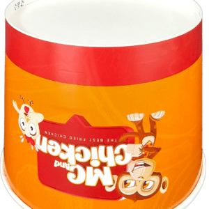 DPAP2500: 82 oz Custom Paper Chicken Bucket 12