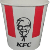 DPAP2500: 82 oz Custom Paper Chicken Bucket