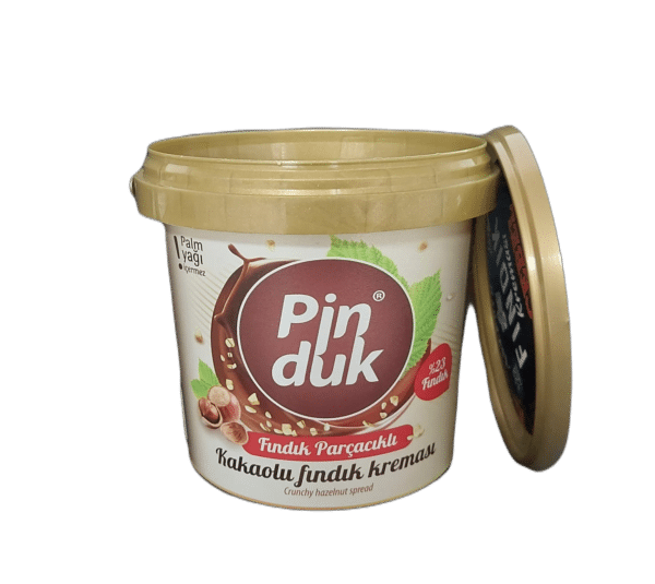 DYK985: 980ml Hazelnut Cream Round Packaging 4