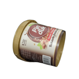 DYK985: 980ml Hazelnut Cream Round Packaging 4