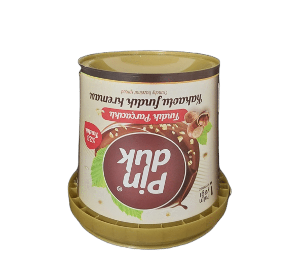 DYK985: 980ml Hazelnut Cream Round Packaging 2