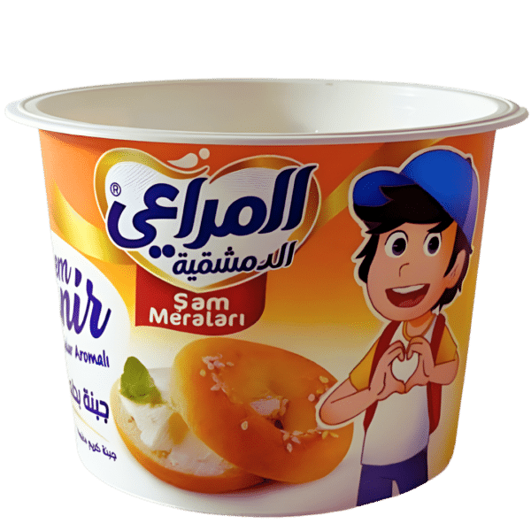 DYF090: 90 ml (3 oz) Foil-Sealable Small Round Plastic Container