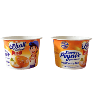 DYF090: 90 ml (3 oz) Foil-Sealable Small Round Plastic Container 2