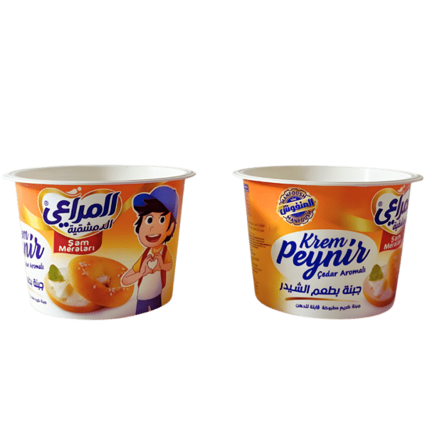 DYF090: 90 ml (3 oz) Foil-Sealable Small Round Plastic Container